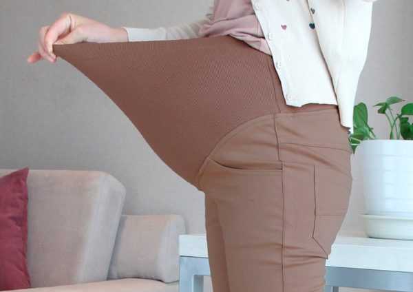 Как из простых брюк сделать брюки для беременных