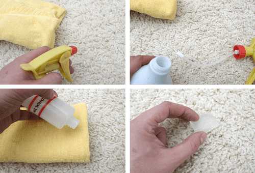 Как почистить светлый ковер в домашних условиях быстро и эффективно