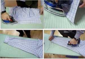 Как утюжить рубашку правильно