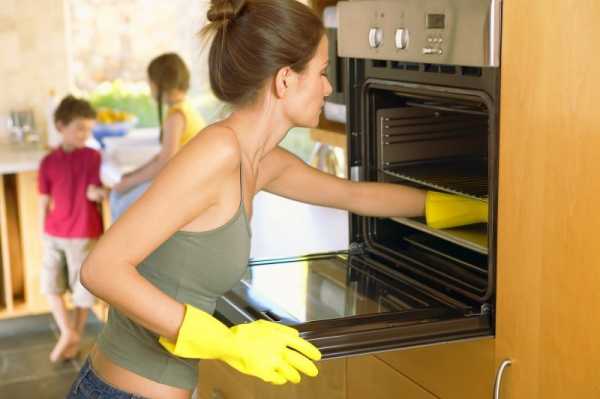 Как вымыть духовку внутри